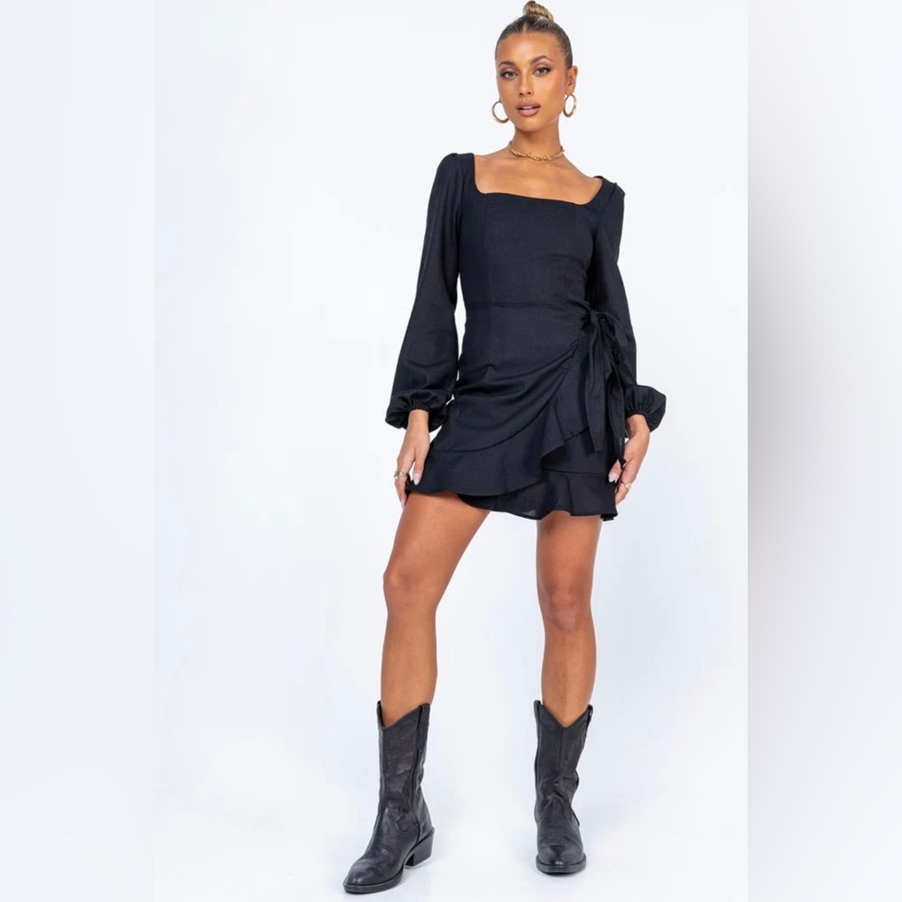 Black Mini Dress.